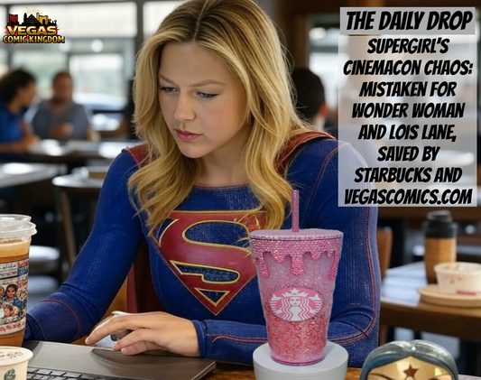 The Daily Drop: Supergirl’s CinemaCon Chaos: Mistaken for Wonder Woman and Lois Lane, Saved by Starbucks and VegasComics.com