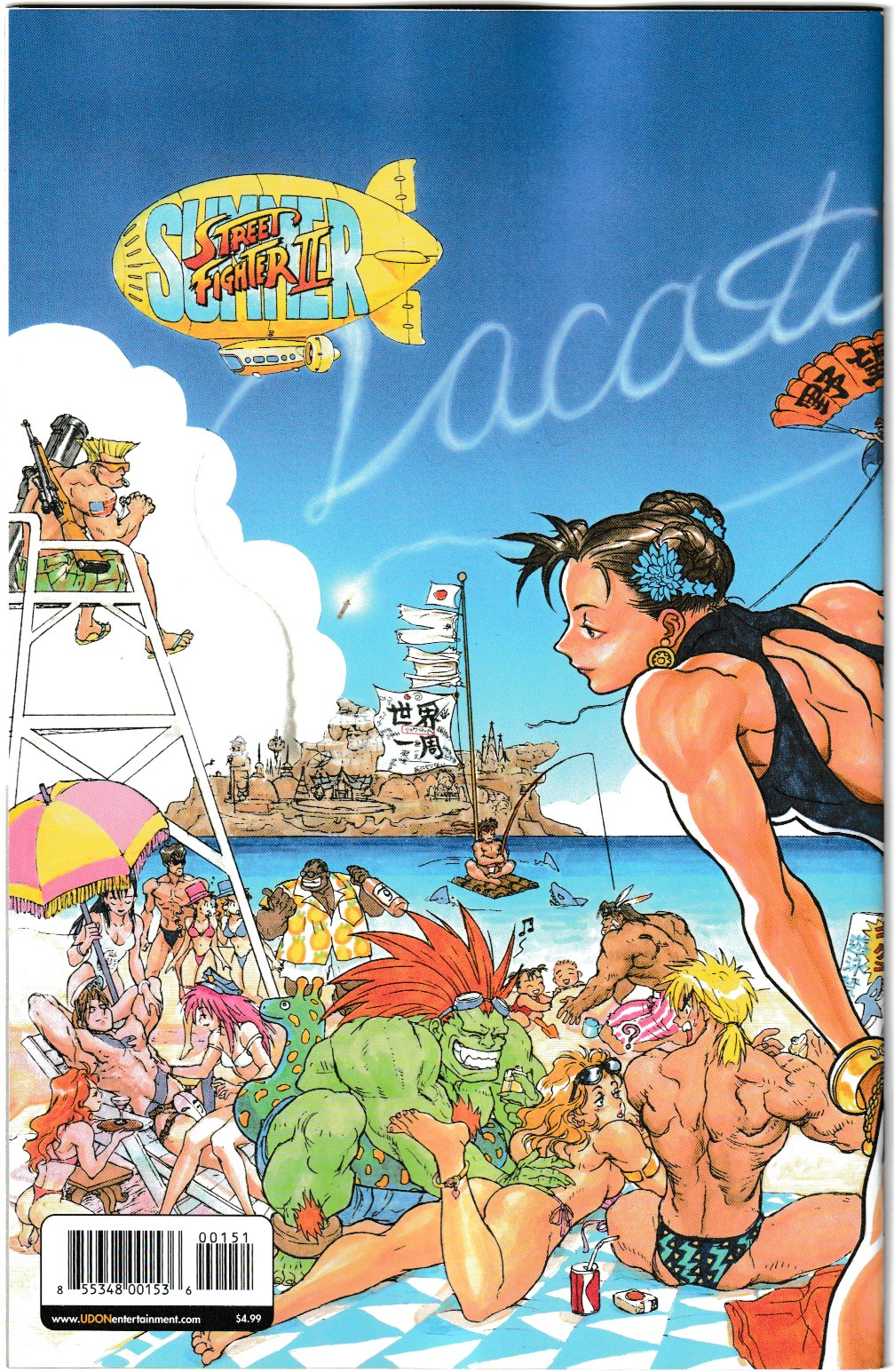 2025 Street Fighter & Friends Swimsuit Special #1 Cover E INC 1:5 Kinu Nishimura