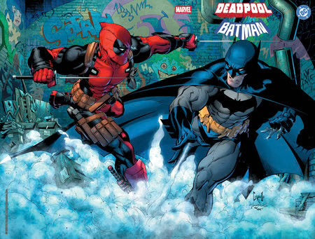 Batman/Deadpool 4 Book Collectors Bundle - Deadpool Kills the Marvel Universe #1 Signed and Remarked by Gordon Purcell and Mariano Nicieza with Deadpool Sketch + Batman #55 Signed + Deadpool/Batman & Batman/Deadpool Wraparound Covers