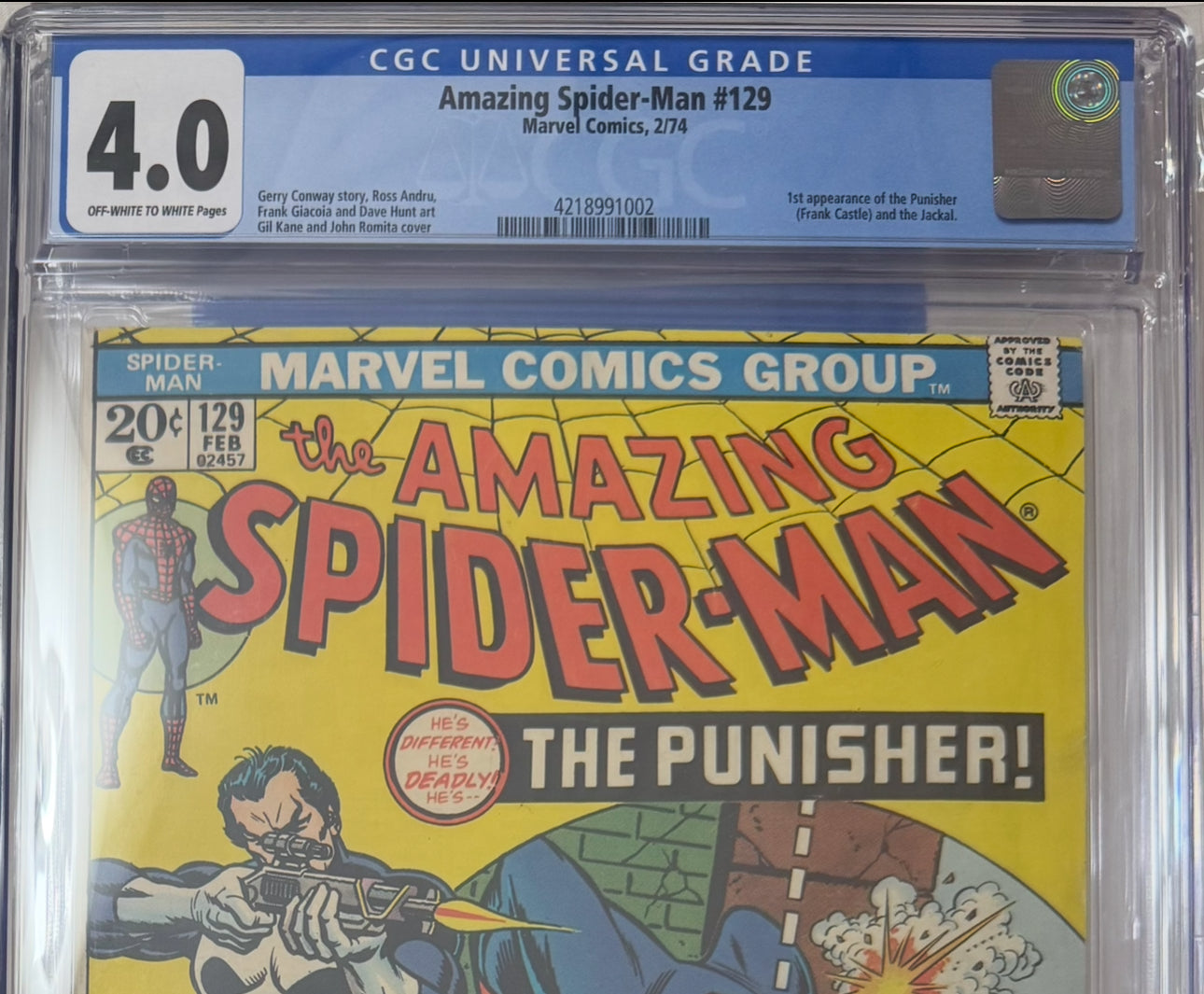 V.I.P. Prime Bundle – VegasComics.com Exclusive! - $6,949 Value! 1,000 Blind Bags + Amazing Spider-Man (1963) #129 (CGC 4.0, White/Off-White Pages)