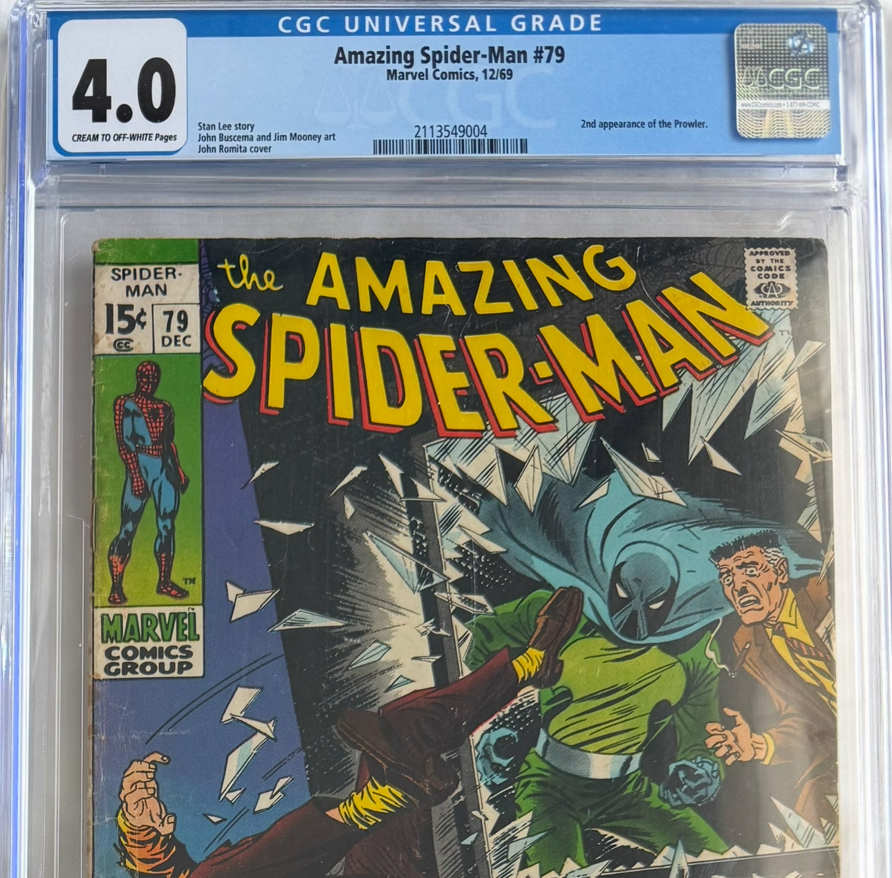 Amazing Spider-Man #79 (CGC 4.0) – 2nd Prowler Appearance