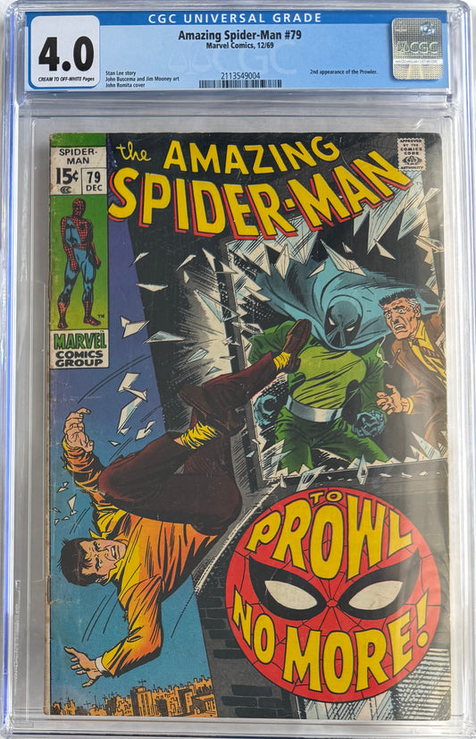Amazing Spider-Man #79 (CGC 4.0) – 2nd Prowler Appearance