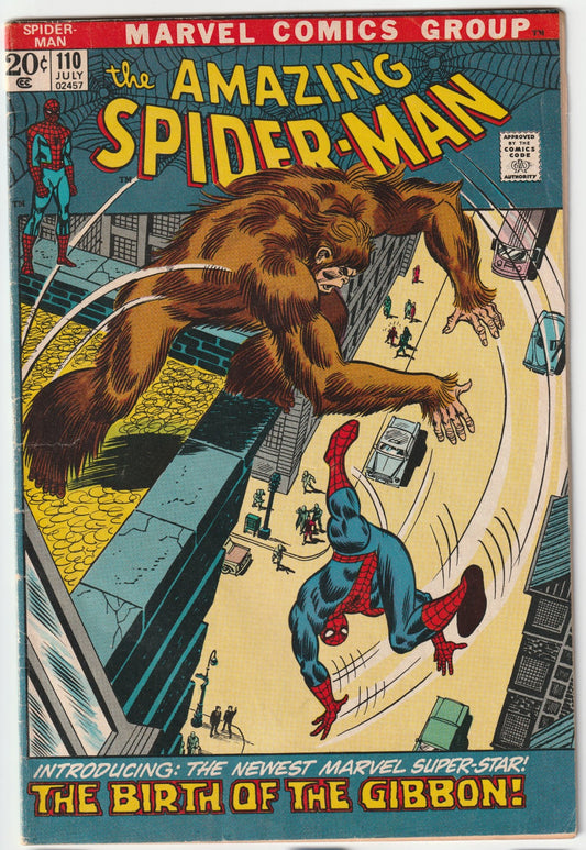Amazing Spider-Man (1963) #110 (First App. Gibbon)