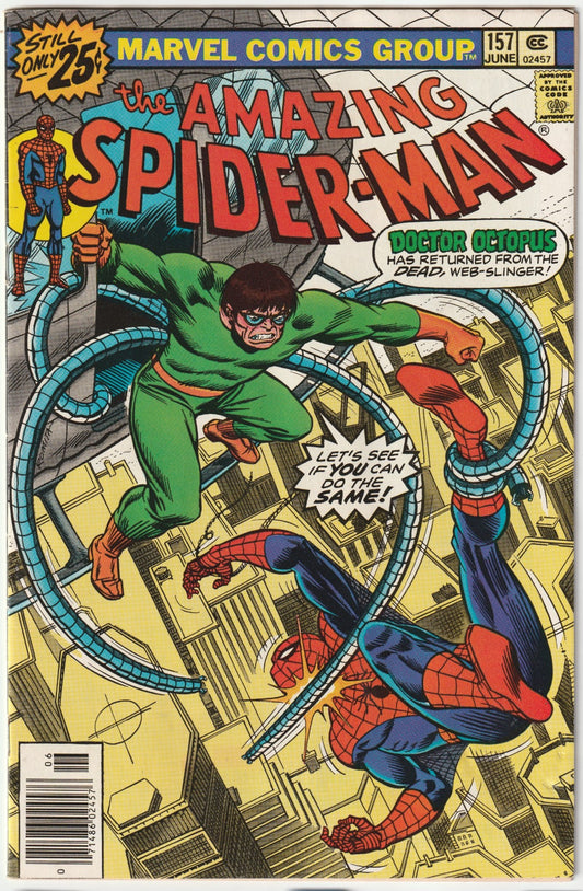 Amazing Spider-Man (1963) #157 Newsstand