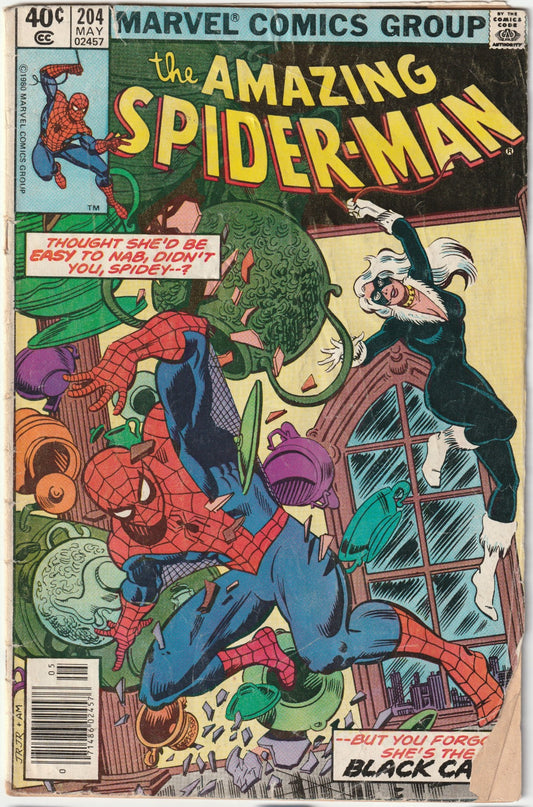 Amazing Spider-Man (1963) #204  (Newsstand)