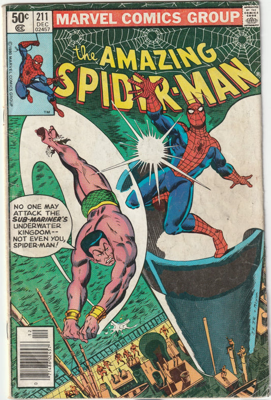 Amazing Spider-Man (1963) #211  (Newsstand)