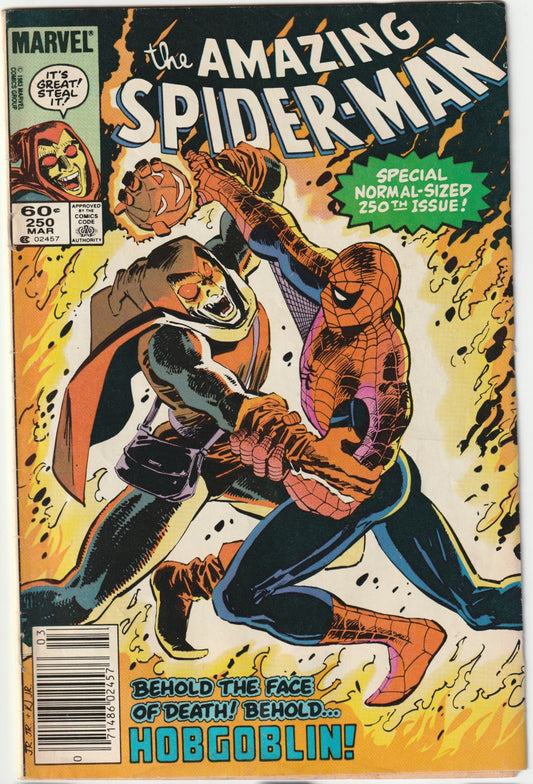 Amazing Spider-Man (1963) #250  (Newsstand)