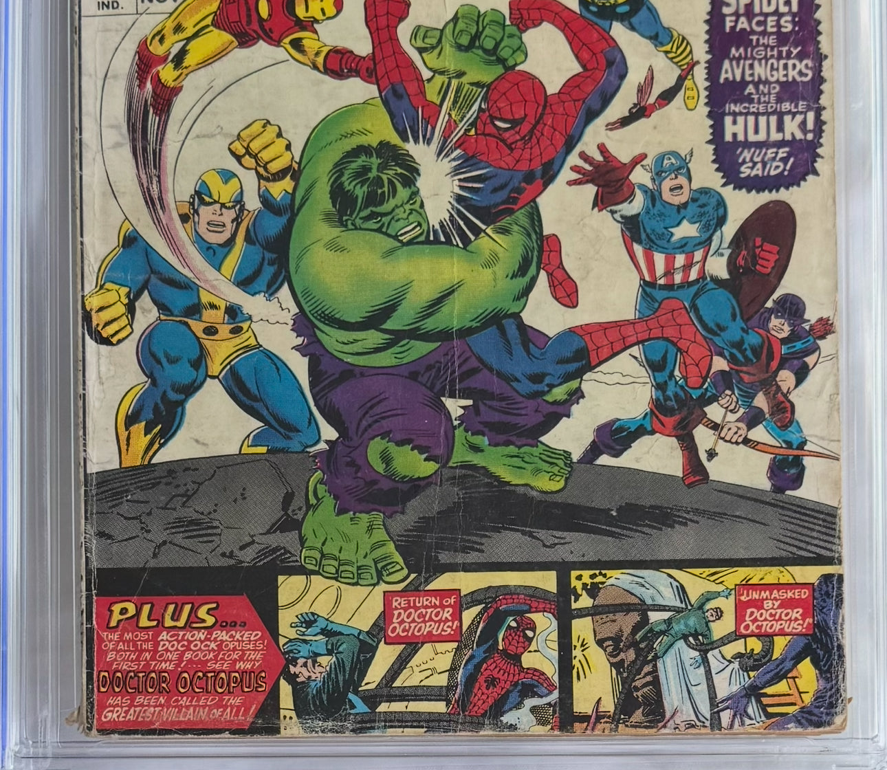 Amazing Spider-Man Annual #3 (CGC 2.5) – Daredevil, Avengers, and Hulk Appearances