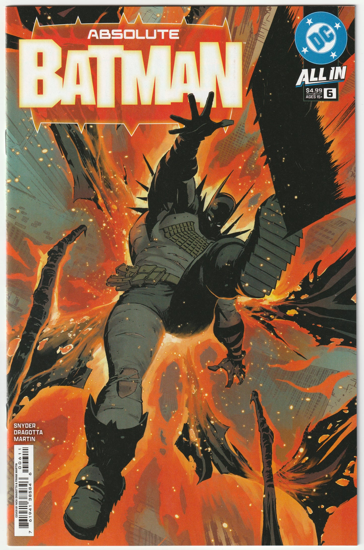 Absolute Batman #6 1st Print Dragotta/Martin Cover (NM/NM+)