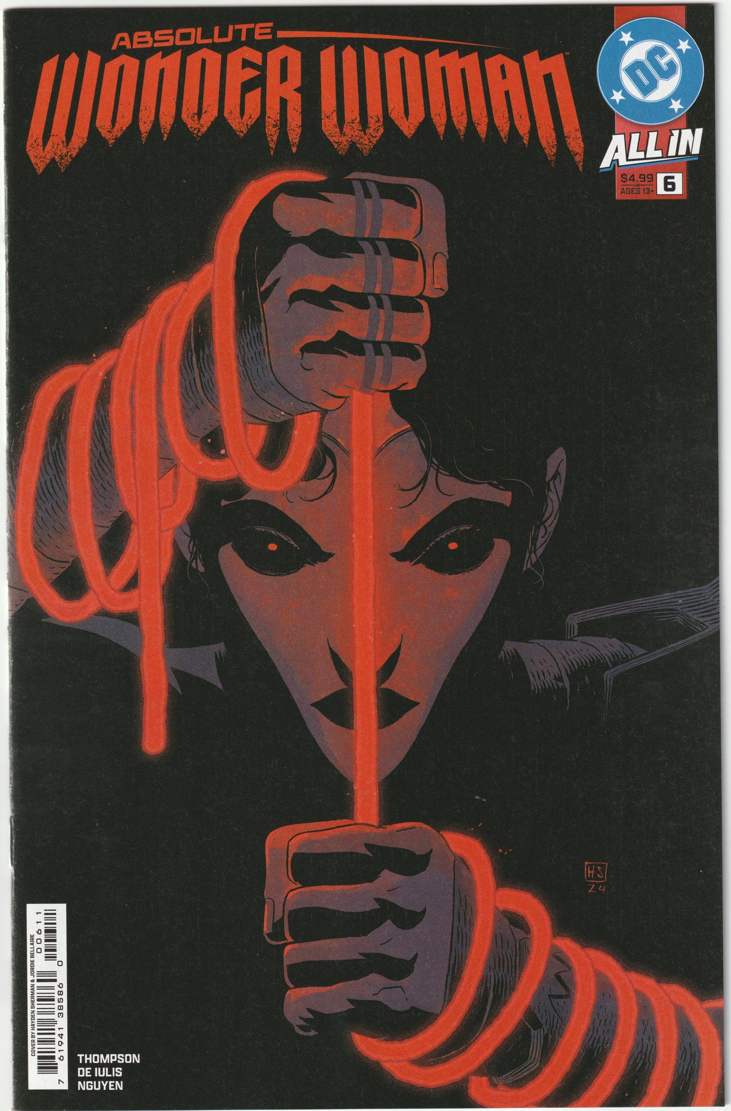 Absolute Wonder Woman #6 (1st Print, Sherman/Bellaire Cover A) (NM/NM+)