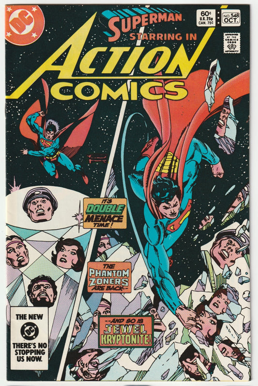 Action Comics #548 "Escape from the Phantom Zone!" (FN/VF)