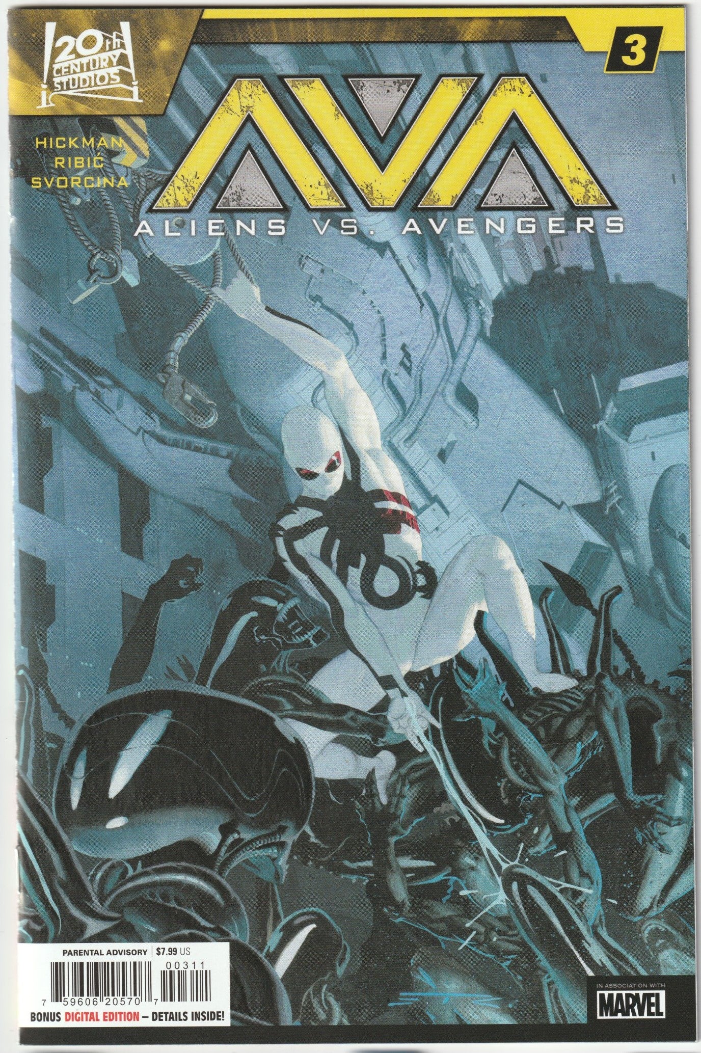 Aliens vs. Avengers #3 (Marvel Comics, 2025)