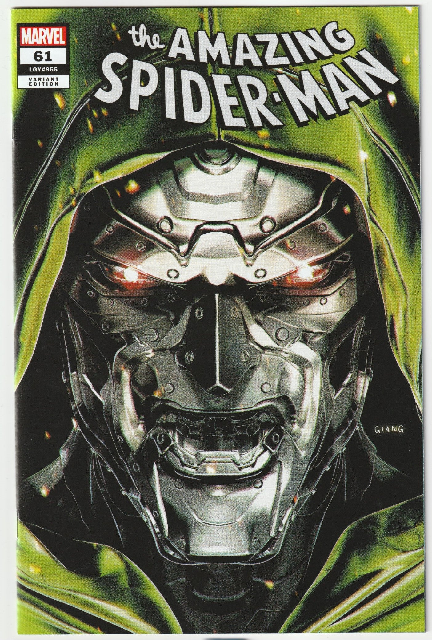 Amazing Spider-Man #61 (2024) Dr. Doom Variant Cover by John Giang