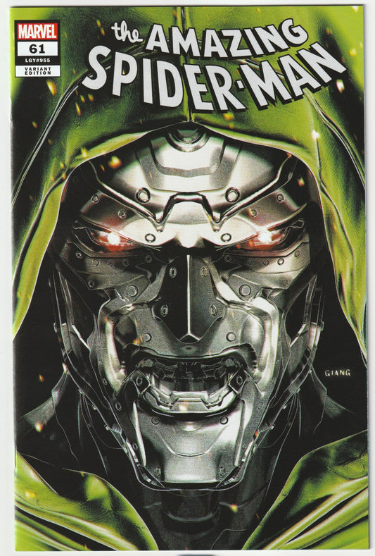 Amazing Spider-Man #61  (2024) Dr. Doom Variant Cover by John Giang