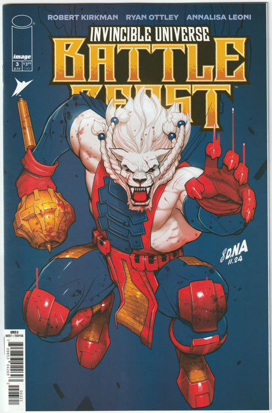 Invincible Universe: Battle Beast #3 Cover B - 1st Print - David Nakayama Variant – Image Comics 2025 (NM/NM+)