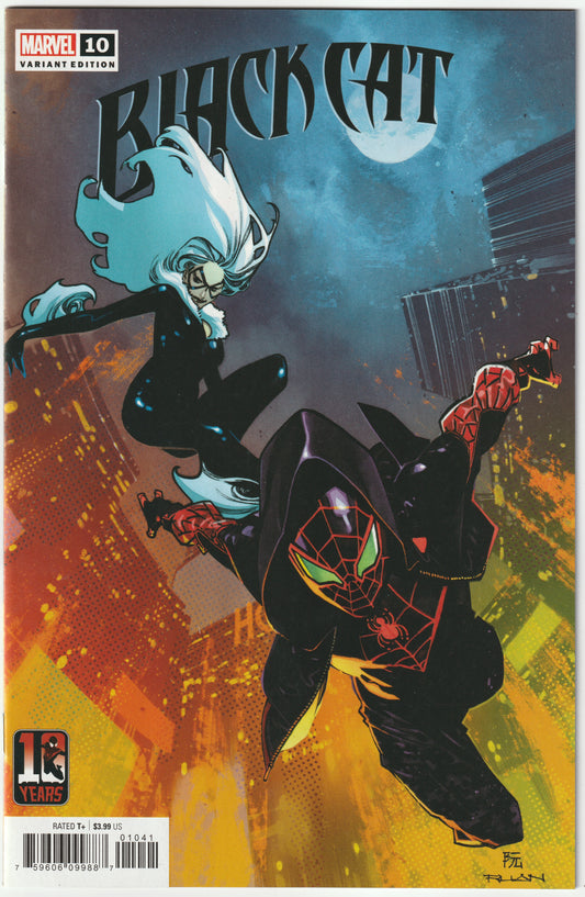 Black Cat #10 (2020) Dike Ruan Miles Morales 10th Anniversary Variant (VF/NM-)