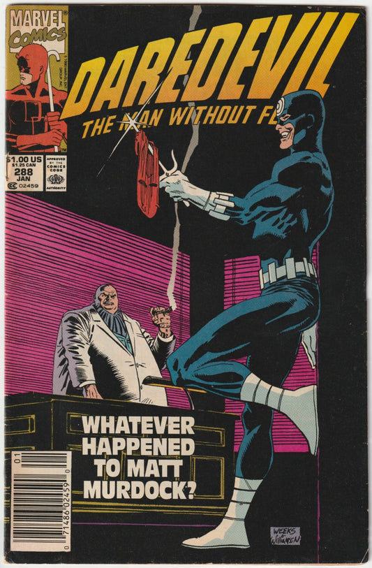 Daredevil (1964) #288 (Newsstand)