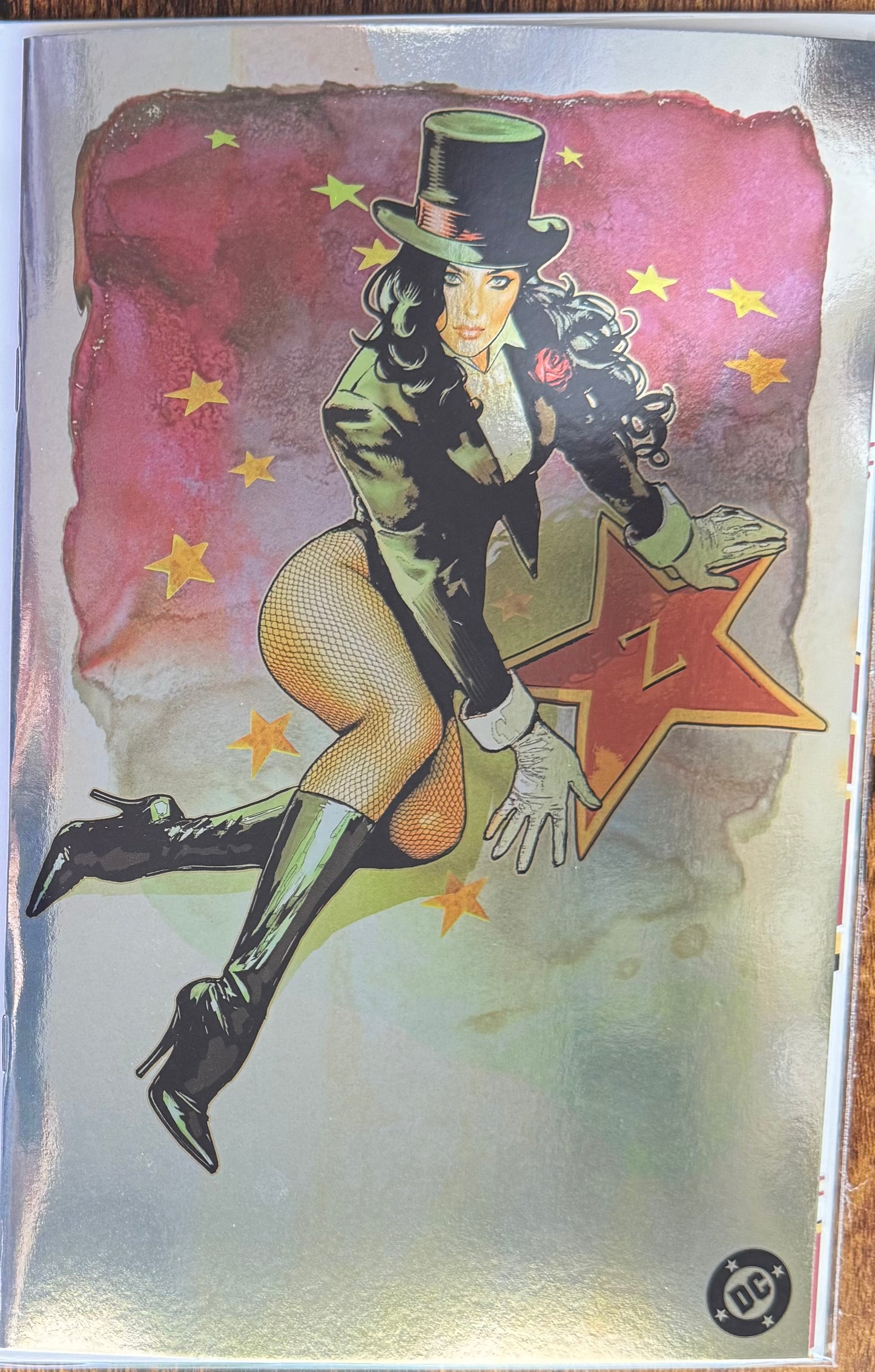 Zatanna: All In #1 (Sozomaika Foil Variant Cover)