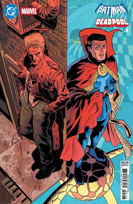 DC MARVEL BATMAN DEADPOOL #1 (ONE SHOT) CVR P HAYDEN SHERMAN CONSTANTINE DR STRANGE CARD STOCK VAR