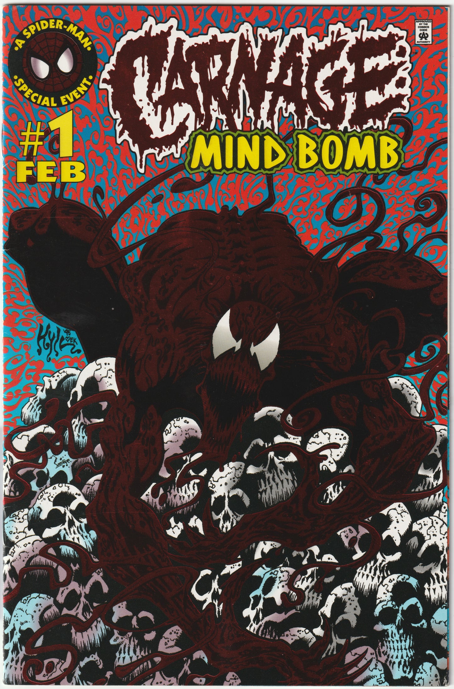 Carnage: Mind Bomb #1 (Red Foil Cover) (VF)