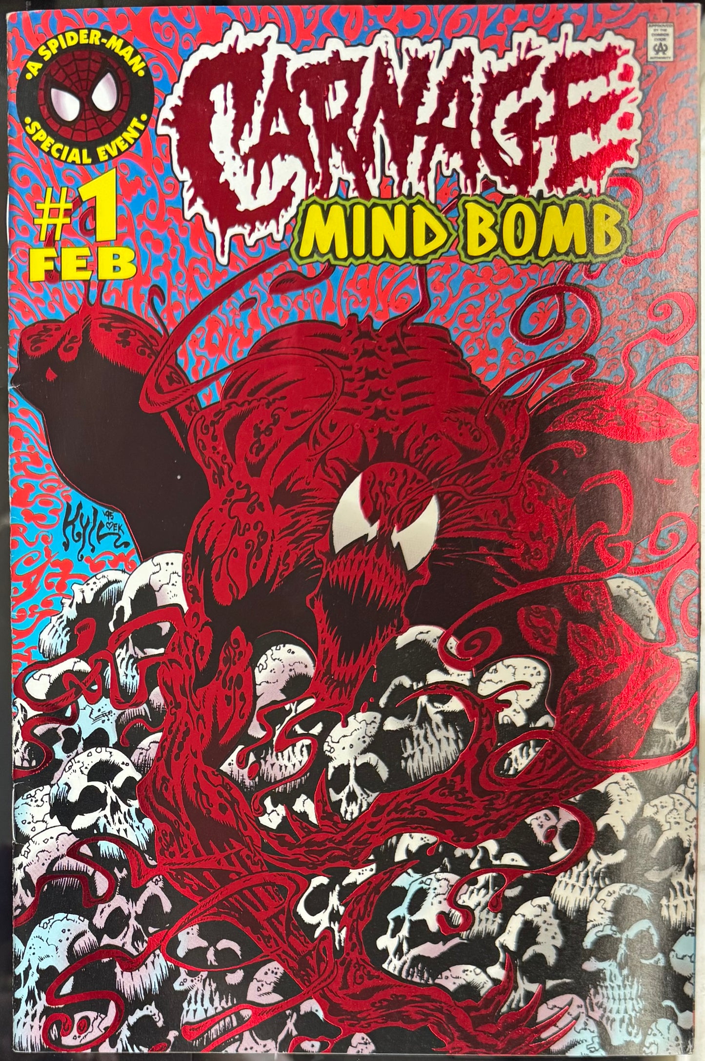 Carnage: Mind Bomb #1 (Red Foil Cover) (VF)