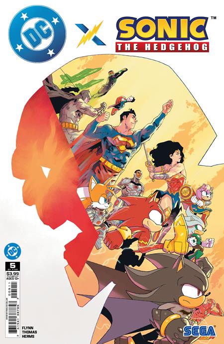 DC x Sonic the Hedgehog #5 (of 5) Cover A (Pablo M. Collar) (VF/NM-)