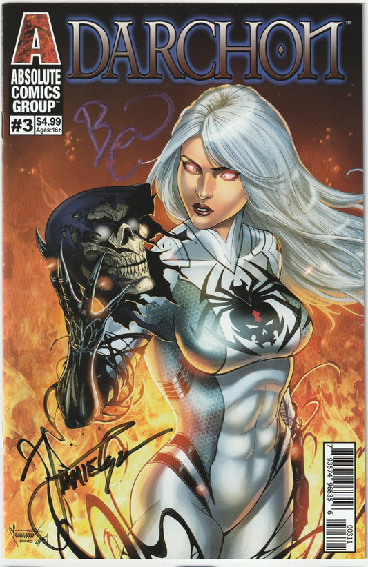 Darchon #3 Cover A 2x Signed by Tyndall & Powell COA