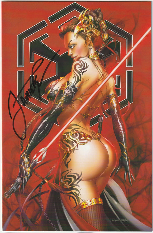 Daughters of Eden #1 - Dark Side Virgin Cover, Signed by Jamie Tyndall with COA