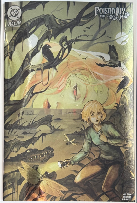 Poison Ivy #30 (2025) – Jessica Fong Virgin HoloFoil Wraparound Variant (NM/NM+)