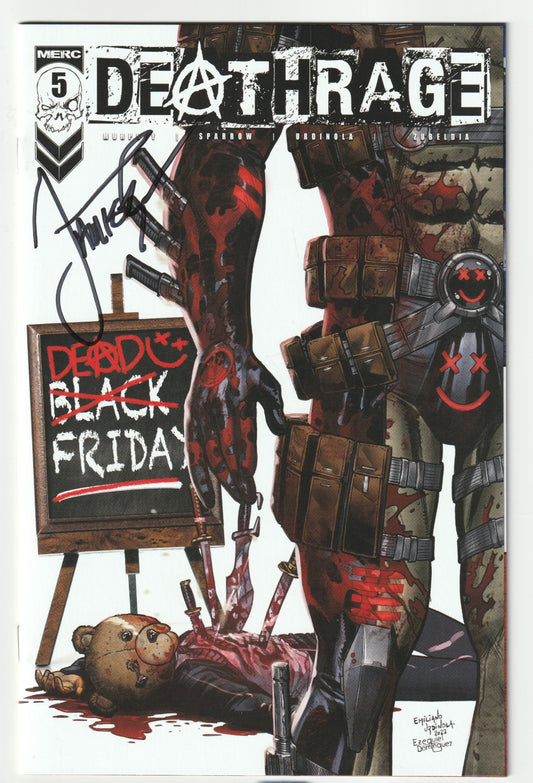 Death Rage #5 - Signed Jamie Tyndall