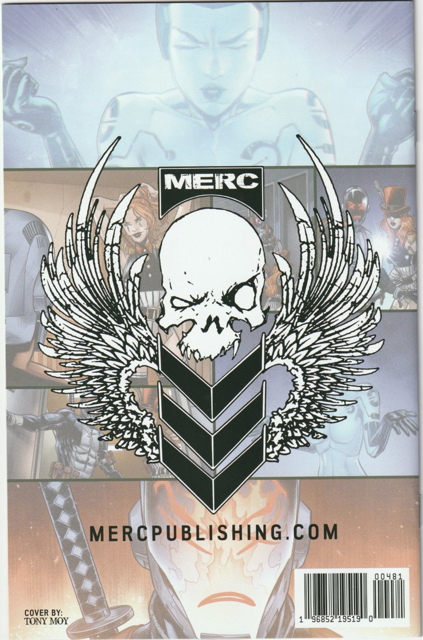 Deathrage #4 Cover A Virgin Signed by Tyndall with COA