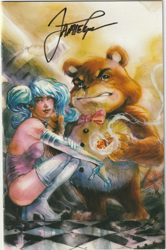 Deathrage #4 Cover A Virgin Signed by Tyndall with COA