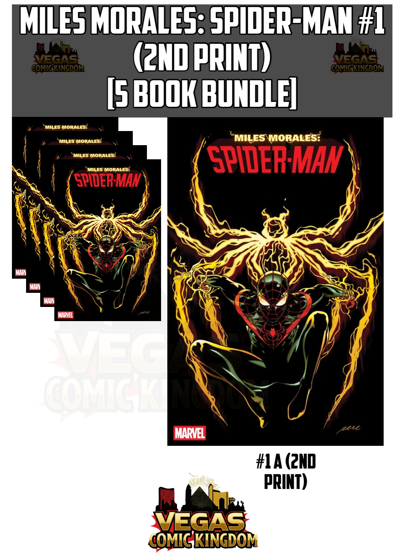 Miles Morales: Spider-Man #1 & Variants (2nd Print) Marvel Comics 2026