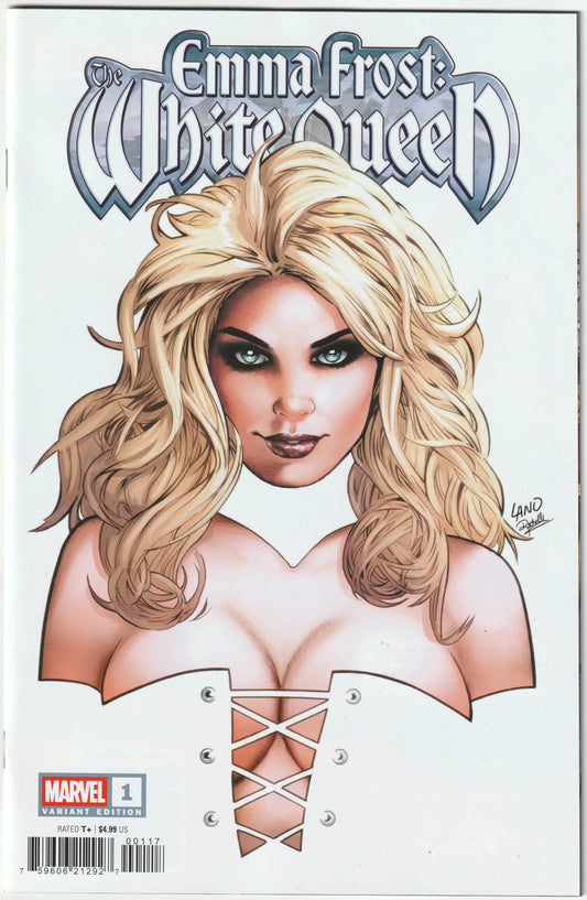 Emma Frost: The White Queen #1 (1st Print, Greg Land 1:25 Variant, NM/NM+)