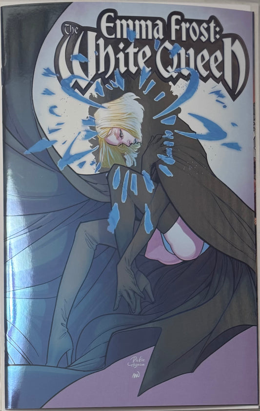 Emma Frost: The White Queen #1 (1st Print, Rickie Yagawa Foil Variant, NM/NM+)