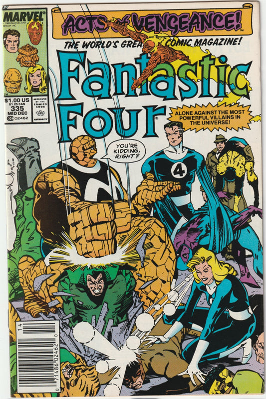 Fantastic Four (1961) #335 (Newsstand)