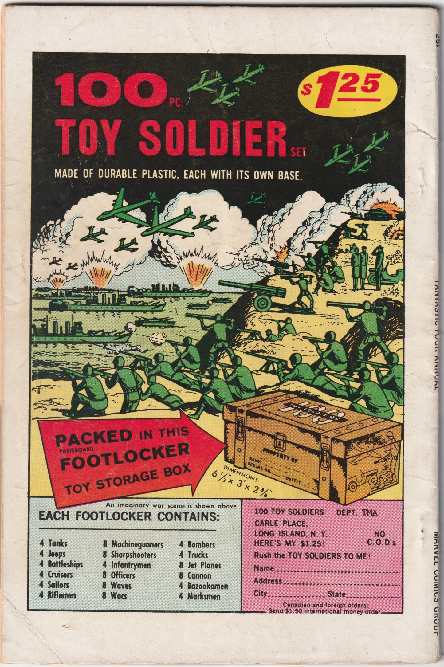 Fantastic Four Annual #2 "The Fantastic Origin of Doctor Doom" – Marvel Comics 1964 (FN/FN+)