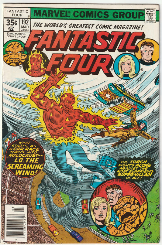 Fantastic Four #192 "He Who Soweth the Wind!" Newsstand Edition (FN/FN+)