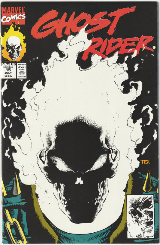 Ghost Rider (1990) Vol. 2, Issue #15 – Glow-in-the-Dark Cover (VF/NM-)