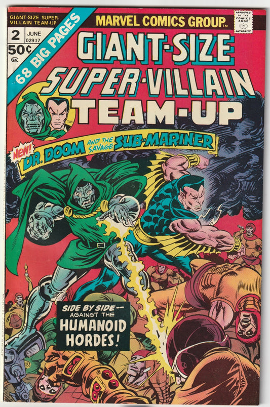 Giant-Size Super-Villain Team-Up (1975) #2 Featuring Doctor Doom and Namor