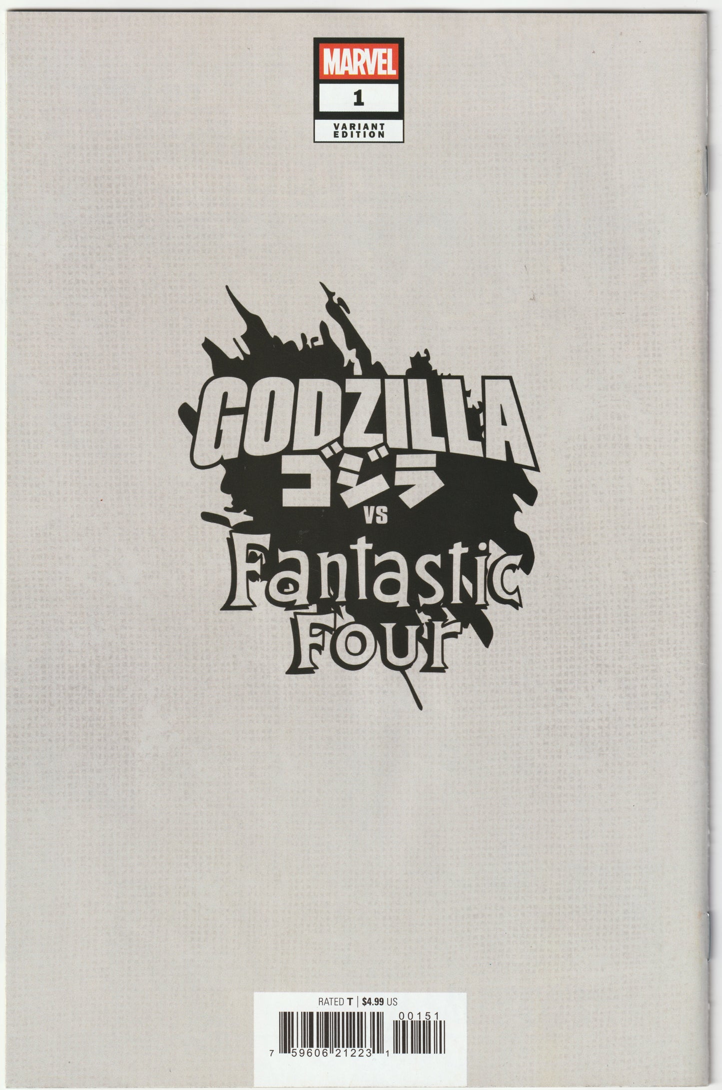 Godzilla vs. Fantastic Four #1 - First Print - Lee Garbett Versus Cover – Marvel Comics 2025 (NM)