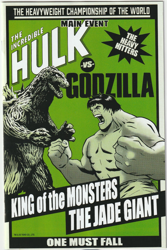 Godzilla vs. Hulk #1 –  1st Print - Lee Garbett Versus Variant (NM, 2025, Marvel Comics)