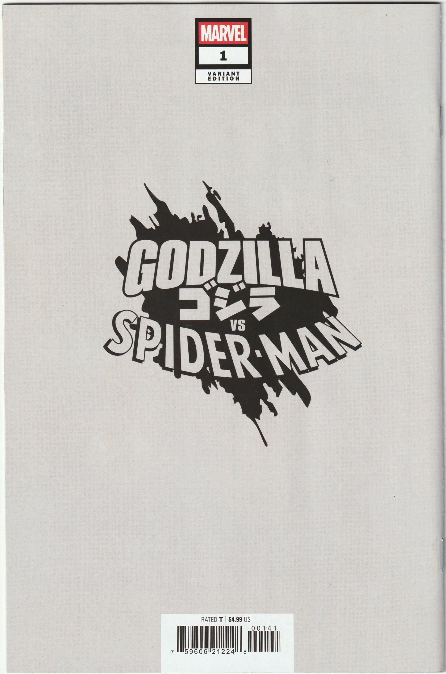 Godzilla vs. Spider-Man #1 - 1st Print - Lee Garbett Versus Cover – Marvel Comics 2025 (NM)