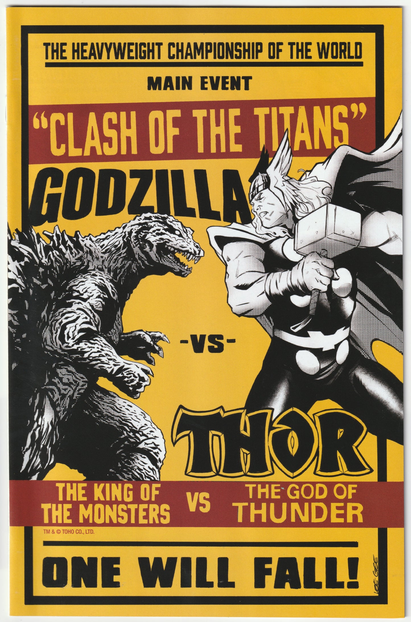 Godzilla vs. Thor #1 - 1st Print - Lee Garbett Versus Cover – Marvel Comics 2025 (NM)