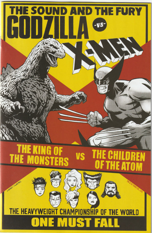 Godzilla vs. X-Men #1 - 1st Print -Lee Garbett Versus Cover – Marvel Comics 2025 (NM)