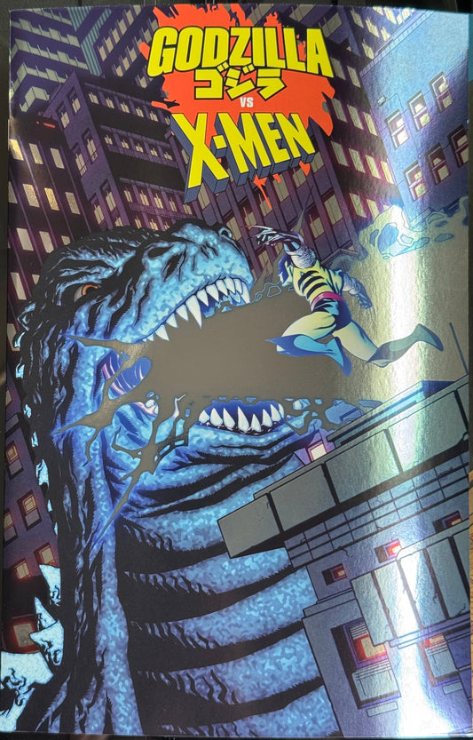 Godzilla vs. X-Men #1 - 1st Print - Mike McKone Foil Cover – Marvel Comics 2025 (NM)