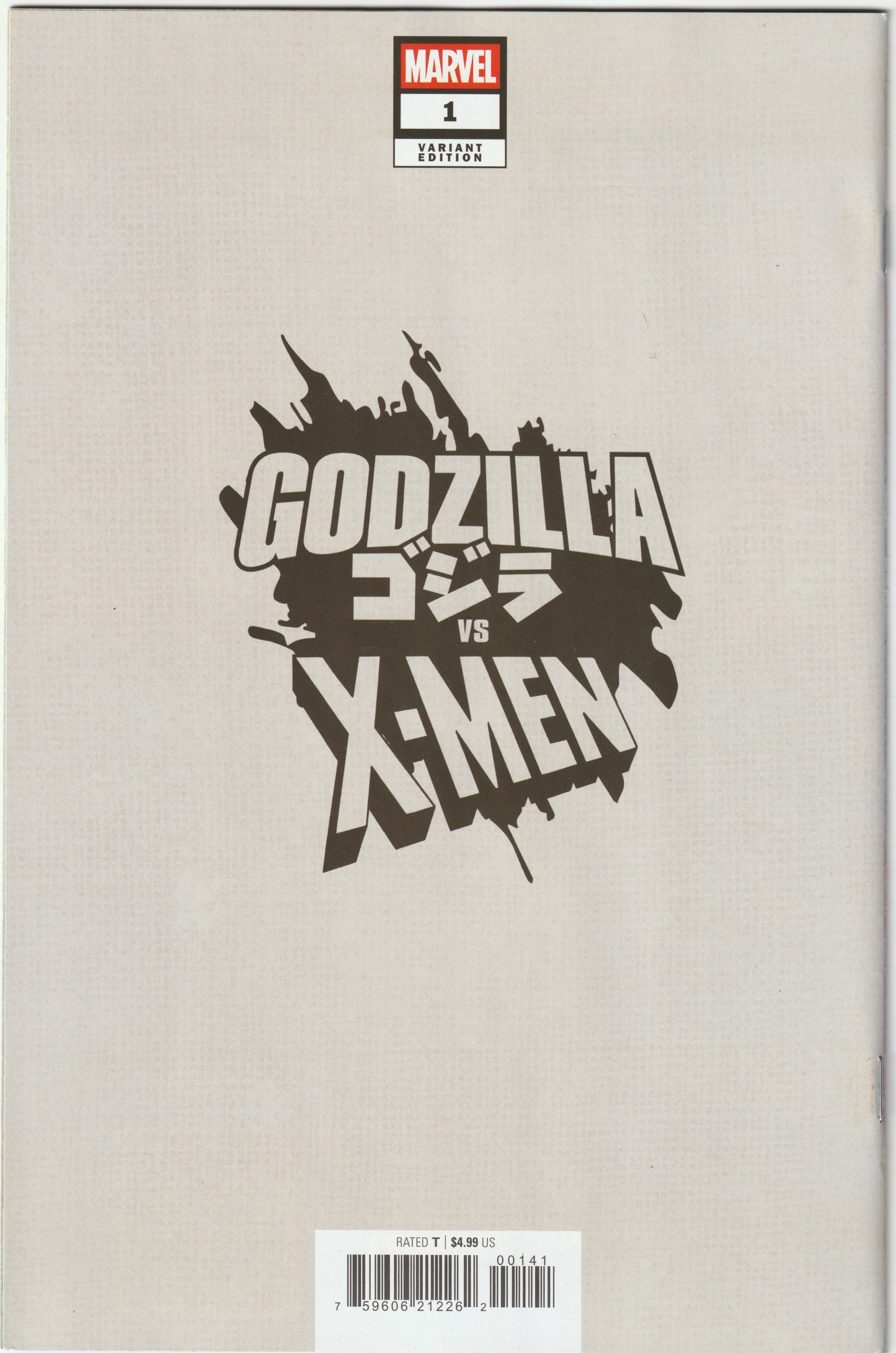 Godzilla vs. X-Men #1 - 1st Print -Lee Garbett Versus Cover – Marvel Comics 2025 (NM)