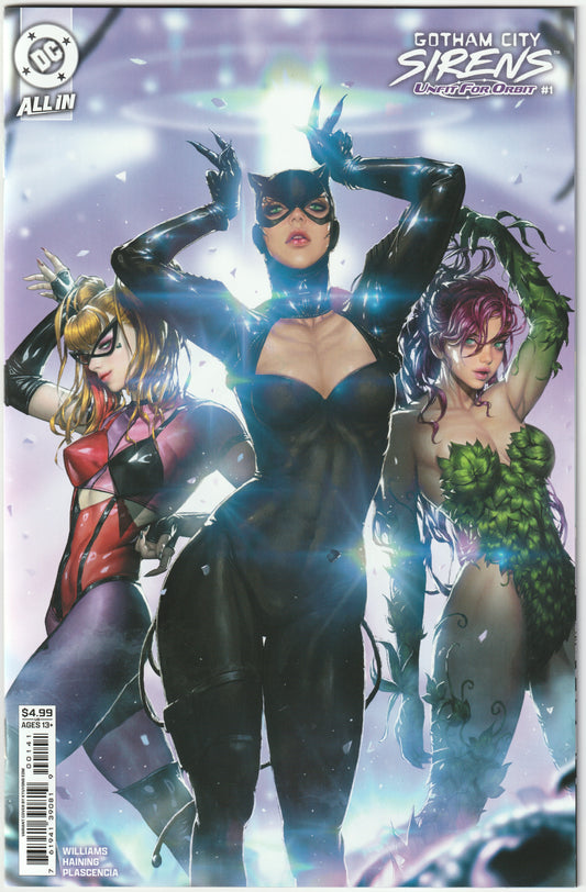 Gotham City Sirens: Unfit for Orbit #1 (of 5) Cover C Kyuyong Eom Card Stock Variant – DC Comics 2025 (NM/NM+)