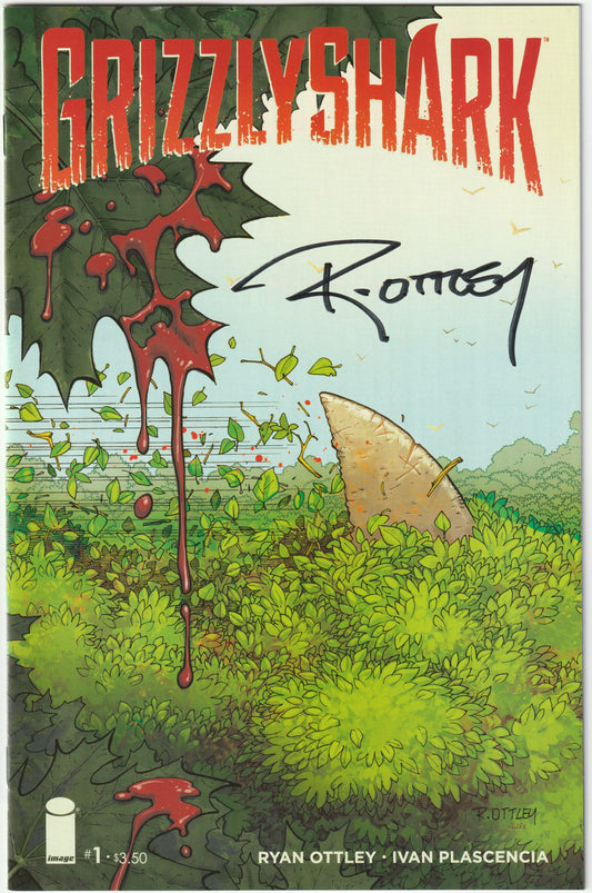 Grizzly Shark #1 (of 3) – First Print, Signed by Ryan Ottley (VF)