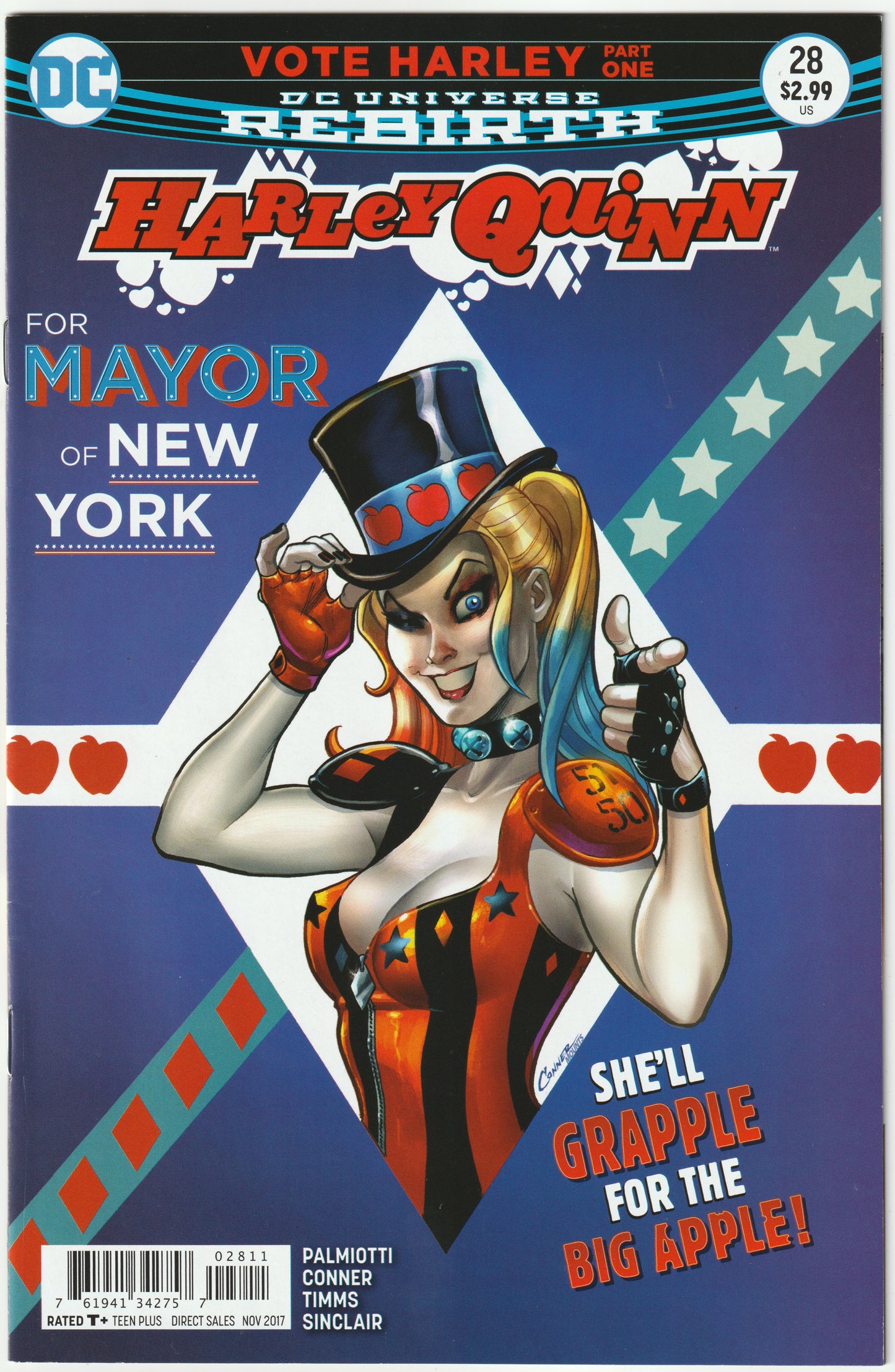 Harley Quinn #28 (2017) – Cover A (DC Rebirth) First Print (NM/NM-)